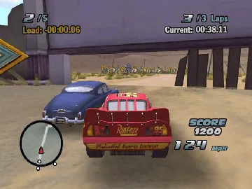 Disney-Pixar Cars screen shot game playing